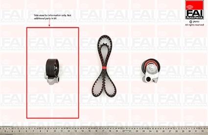 FAI AutoParts TBK450 - Kit de distribution cwaw.fr