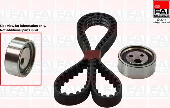 FAI AutoParts TBK484 - Kit de distribution cwaw.fr