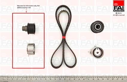 FAI AutoParts TBK56 - Kit de distribution cwaw.fr