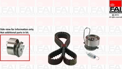 FAI AutoParts TBK501 - Kit de distribution cwaw.fr