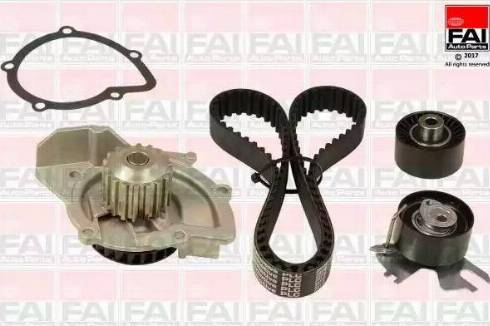 FAI AutoParts TBK537-6595 - Pompe à eau + kit de courroie de distribution cwaw.fr