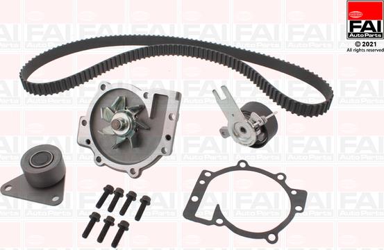 FAI AutoParts TBK521-3090 - Pompe à eau + kit de courroie de distribution cwaw.fr