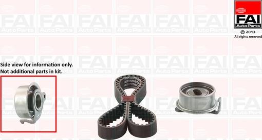 FAI AutoParts TBK195 - Kit de distribution cwaw.fr