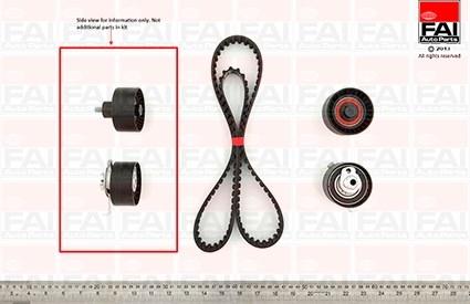 FAI AutoParts TBK150 - Kit de distribution cwaw.fr