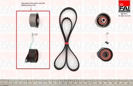 FAI AutoParts TBK153 - Kit de distribution cwaw.fr