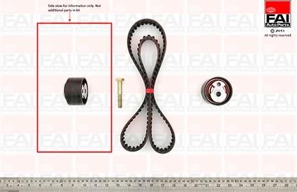 FAI AutoParts TBK114 - Kit de distribution cwaw.fr