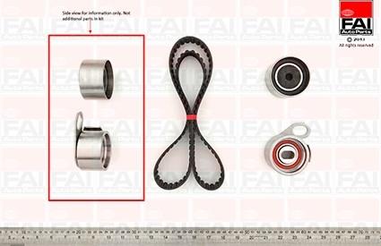 FAI AutoParts TBK115 - Kit de distribution cwaw.fr