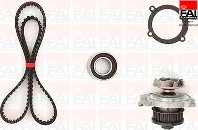 FAI AutoParts TBK187-6260 - Pompe à eau + kit de courroie de distribution cwaw.fr