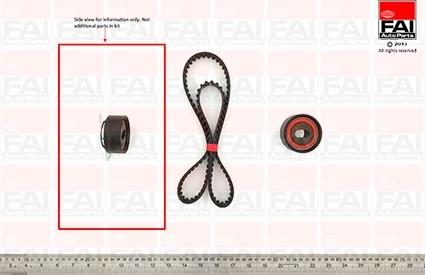 FAI AutoParts TBK137 - Kit de distribution cwaw.fr