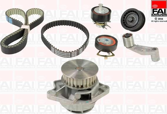 FAI AutoParts TBK346-6210 - Pompe à eau + kit de courroie de distribution cwaw.fr