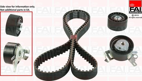 FAI AutoParts TBK369 - Kit de distribution cwaw.fr