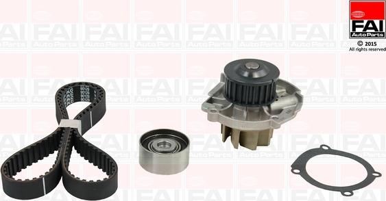 FAI AutoParts TBK371-6519 - Pompe à eau + kit de courroie de distribution cwaw.fr