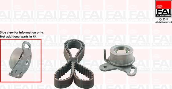 FAI AutoParts TBK373 - Kit de distribution cwaw.fr