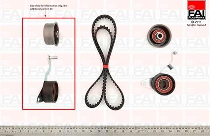 FAI AutoParts TBK215 - Kit de distribution cwaw.fr