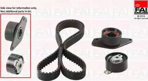 FAI AutoParts TBK233 - Kit de distribution cwaw.fr