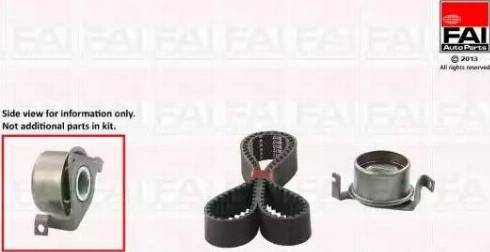 FAI AutoParts TBK270 - Kit de distribution cwaw.fr