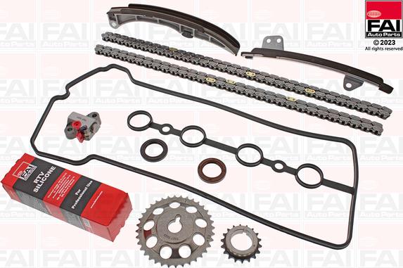 FAI AutoParts TCK454 - Kit de distribution par chaîne cwaw.fr