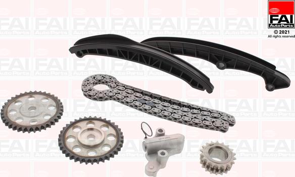 FAI AutoParts TCK405 - Kit de distribution par chaîne cwaw.fr