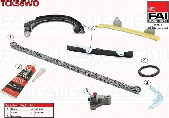 FAI AutoParts TCK56WO - Kit de distribution par chaîne cwaw.fr