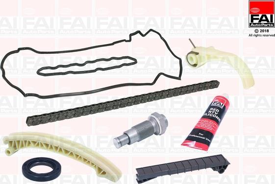 FAI AutoParts TCK157 - Kit de distribution par chaîne cwaw.fr