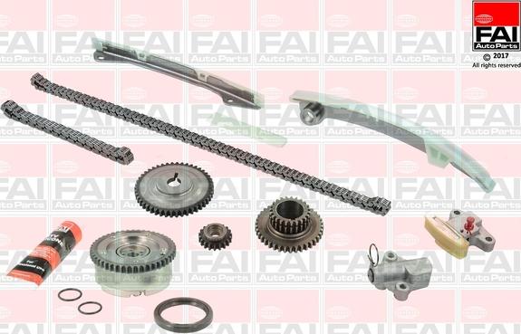 FAI AutoParts TCK139VVT - Kit de distribution par chaîne cwaw.fr