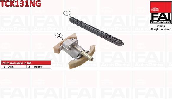 FAI AutoParts TCK131NG - Kit de distribution par chaîne cwaw.fr