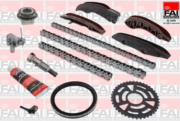 FAI AutoParts TCK133C - Kit de distribution par chaîne cwaw.fr