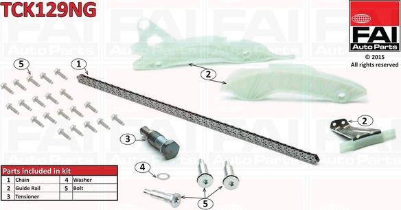 FAI AutoParts TCK129NG - Kit de distribution par chaîne cwaw.fr