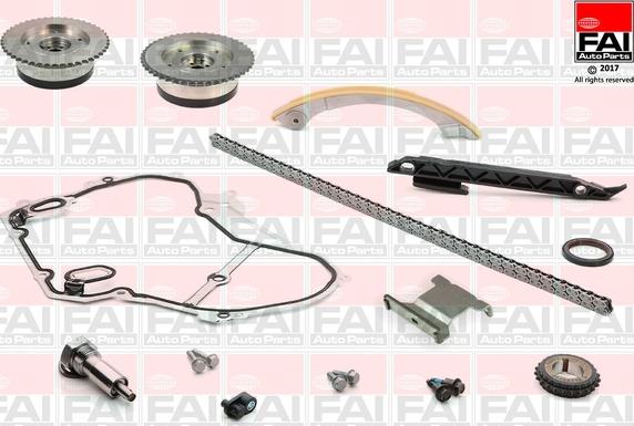 FAI AutoParts TCK120VVT - Kit de distribution par chaîne cwaw.fr