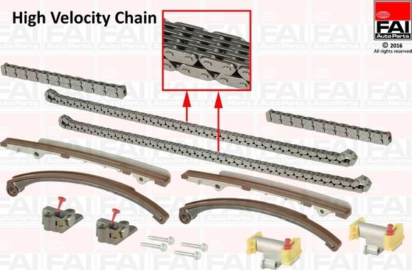 FAI AutoParts TCK89L - Kit de distribution par chaîne cwaw.fr