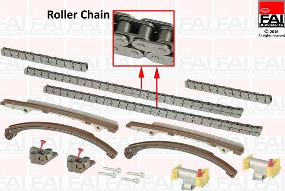 FAI AutoParts TCK89 - Kit de distribution par chaîne cwaw.fr