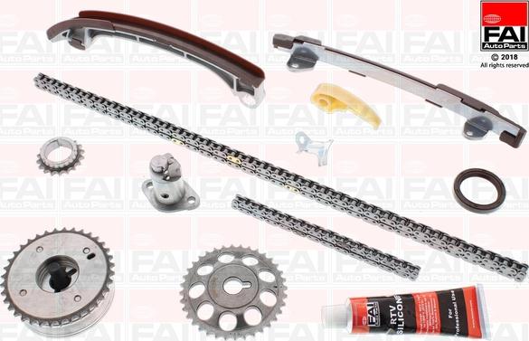 FAI AutoParts TCK83VVT - Kit de distribution par chaîne cwaw.fr