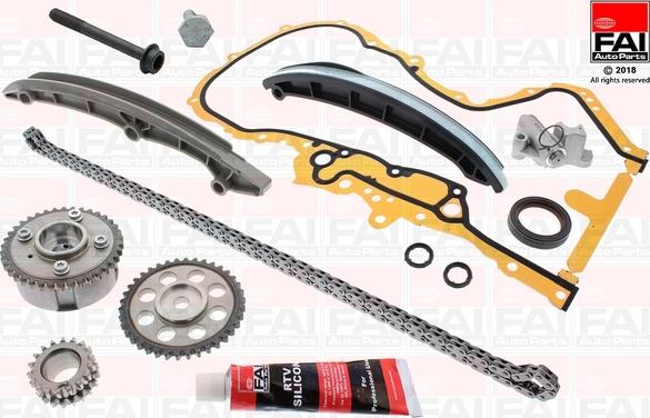 FAI AutoParts TCK87LVVT - Kit de distribution par chaîne cwaw.fr