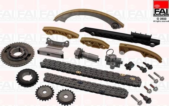 FAI AutoParts TCK340NG - Kit de distribution par chaîne cwaw.fr