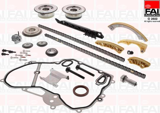 FAI AutoParts TCK340VVT - Kit de distribution par chaîne cwaw.fr