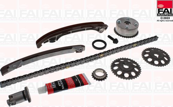 FAI AutoParts TCK34VVT - Kit de distribution par chaîne cwaw.fr