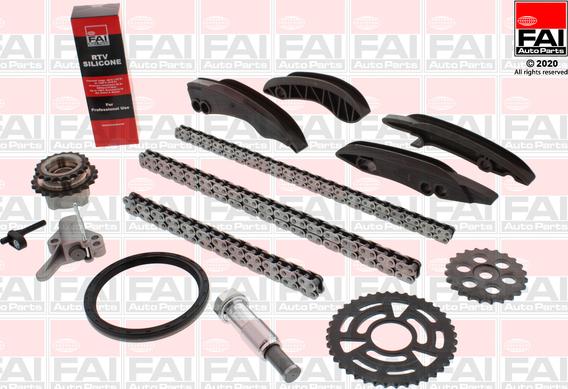 FAI AutoParts TCK350 - Kit de distribution par chaîne cwaw.fr