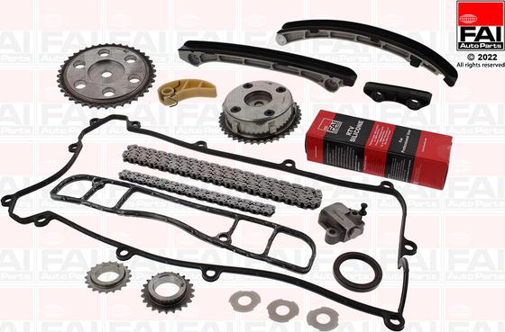 FAI AutoParts TCK363VVT - Kit de distribution par chaîne cwaw.fr