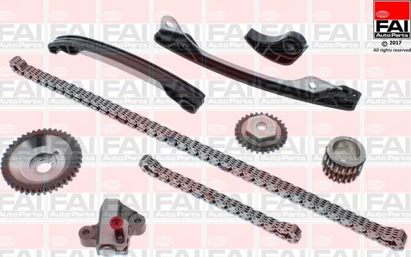 FAI AutoParts TCK304 - Kit de distribution par chaîne cwaw.fr