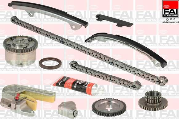 FAI AutoParts TCK31VVT - Kit de distribution par chaîne cwaw.fr