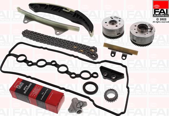 FAI AutoParts TCK382VVT - Kit de distribution par chaîne cwaw.fr