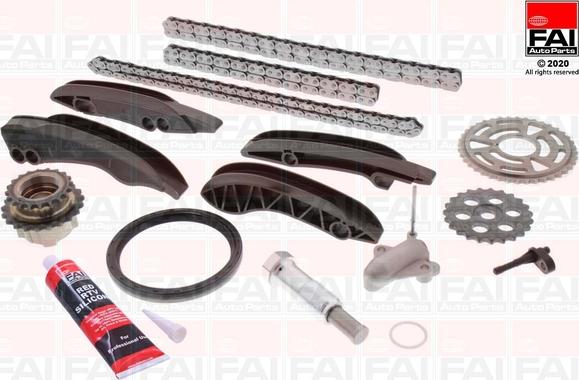 FAI AutoParts TCK333 - Kit de distribution par chaîne cwaw.fr