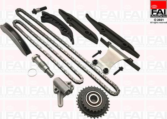 FAI AutoParts TCK337 - Kit de distribution par chaîne cwaw.fr