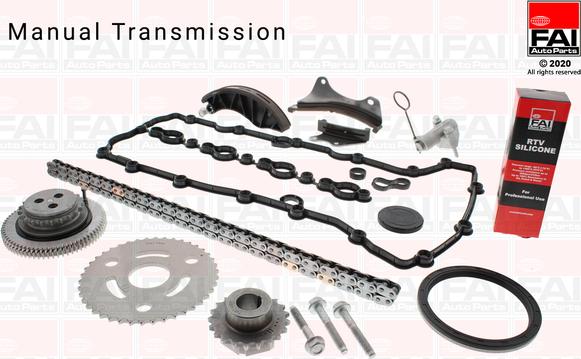 FAI AutoParts TCK321 - Kit de distribution par chaîne cwaw.fr