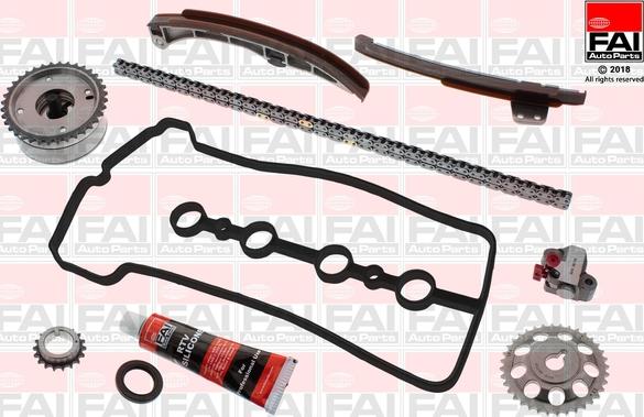 FAI AutoParts TCK297VVT - Kit de distribution par chaîne cwaw.fr