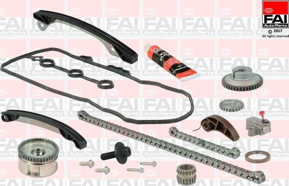 FAI AutoParts TCK249VVT - Kit de distribution par chaîne cwaw.fr