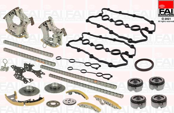 FAI AutoParts TCK247VVT - Kit de distribution par chaîne cwaw.fr