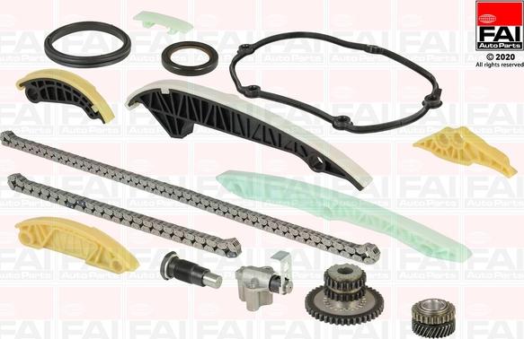 FAI AutoParts TCK260 - Kit de distribution par chaîne cwaw.fr