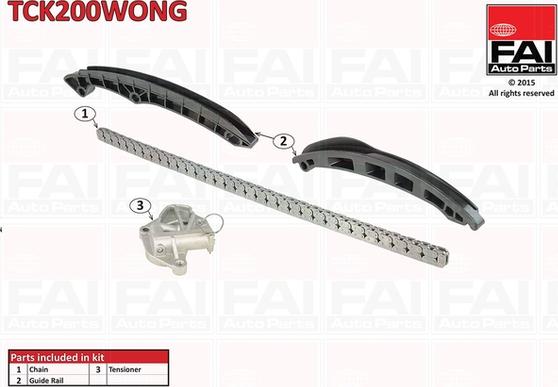 FAI AutoParts TCK200WONG - Kit de distribution par chaîne cwaw.fr