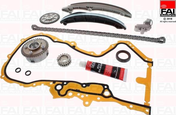 FAI AutoParts TCK202L3VVT - Kit de distribution par chaîne cwaw.fr